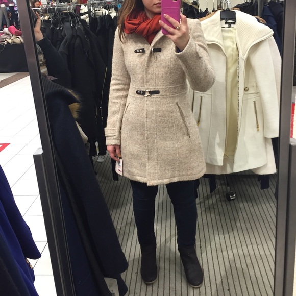 Ivanka Trump Black Purple Will Winter Coat - Picture 10 of 10